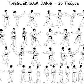 Tae kwon do - 3ο poomsae