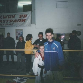 2003 - Αντωνακόπουλος Βασίλειος και Μιχάλης Μουρούτσος - Προπόνηση στο Σύλλογο