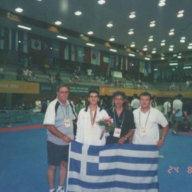 2003 - Προπονητής Εθνικής Ομάδας Κώστας Αντωνακόπουλος - Daewoo Κορέα