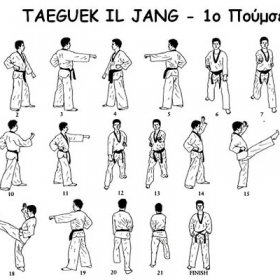 Tae kwon do - 1ο poomsae