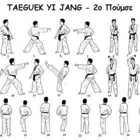 Tae kwon do - 2ο poomsae
