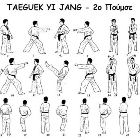 Tae kwon do - 2ο poomsae
